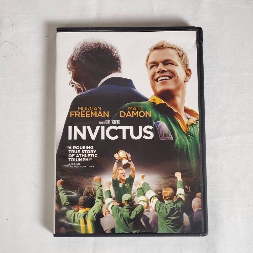 Invictus (DVD) Morgan Freeman Matt Damon Sports Drama